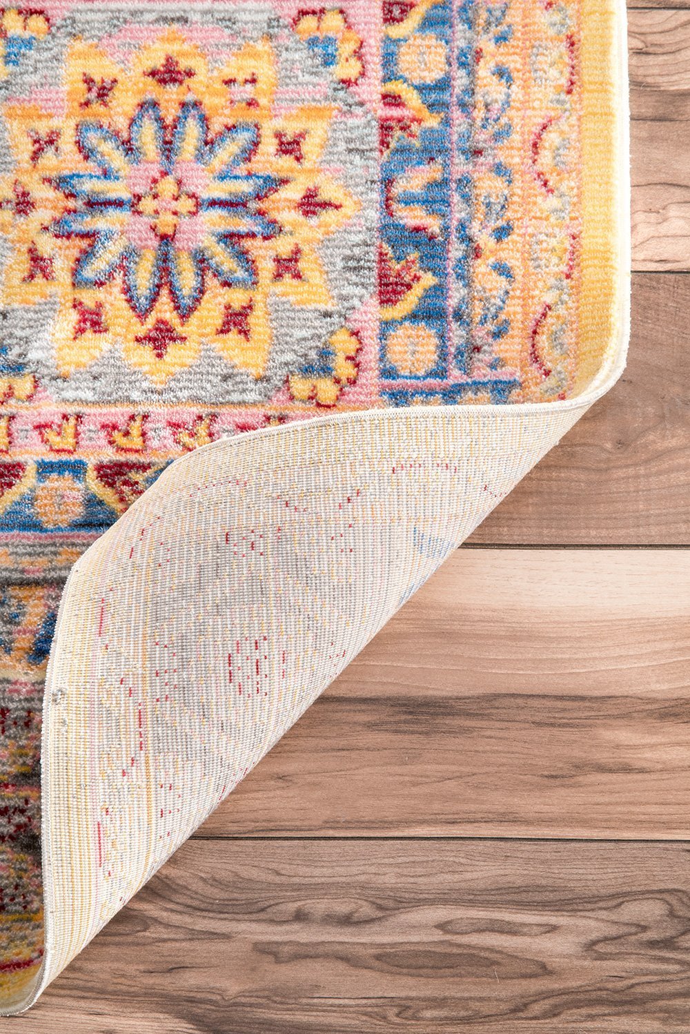 Nuloom Rugs - Persian Mamluk Laila - Yellow