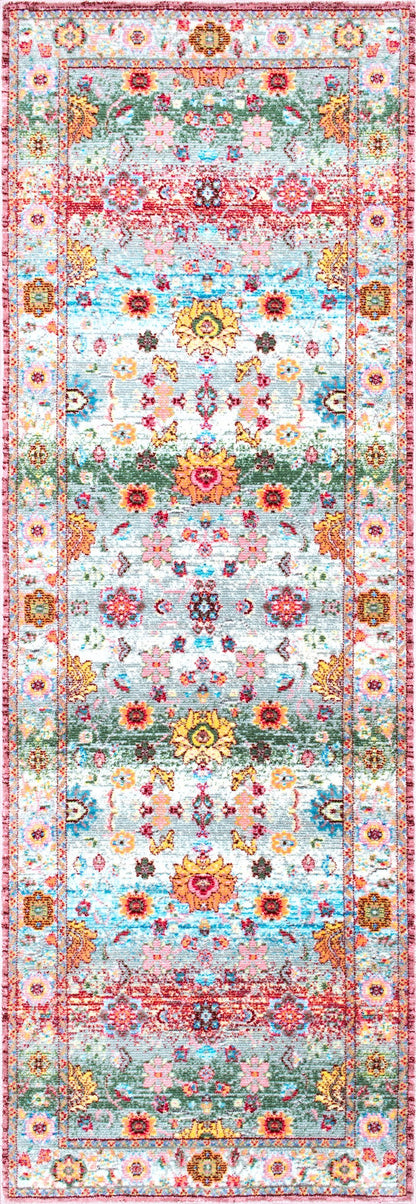 nuLOOM Rugs - Floral Oriental Mabelle - Pink
