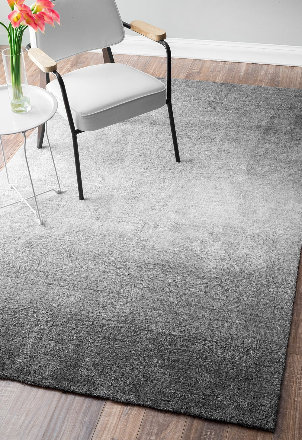 Nuloom Rugs - Hand Tufted Ombre Bernetta - Grey 