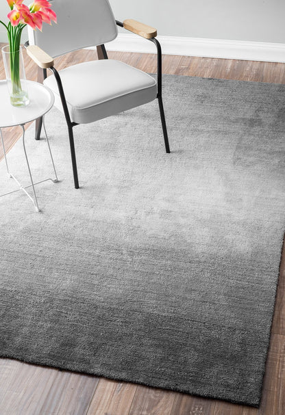 Nuloom Rugs - Hand Tufted Ombre Bernetta - Grey 