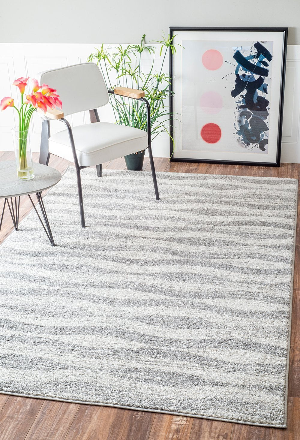 Nuloom Rugs - Tristan - Grey