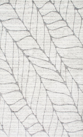 Alfombras nuLOOM - Power Loomed Boyce - Gris claro