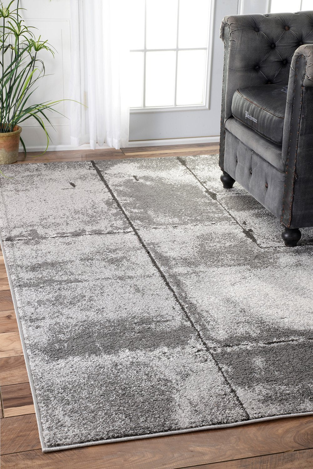 Nuloom Rugs - Machine Made Darcy - Grey
