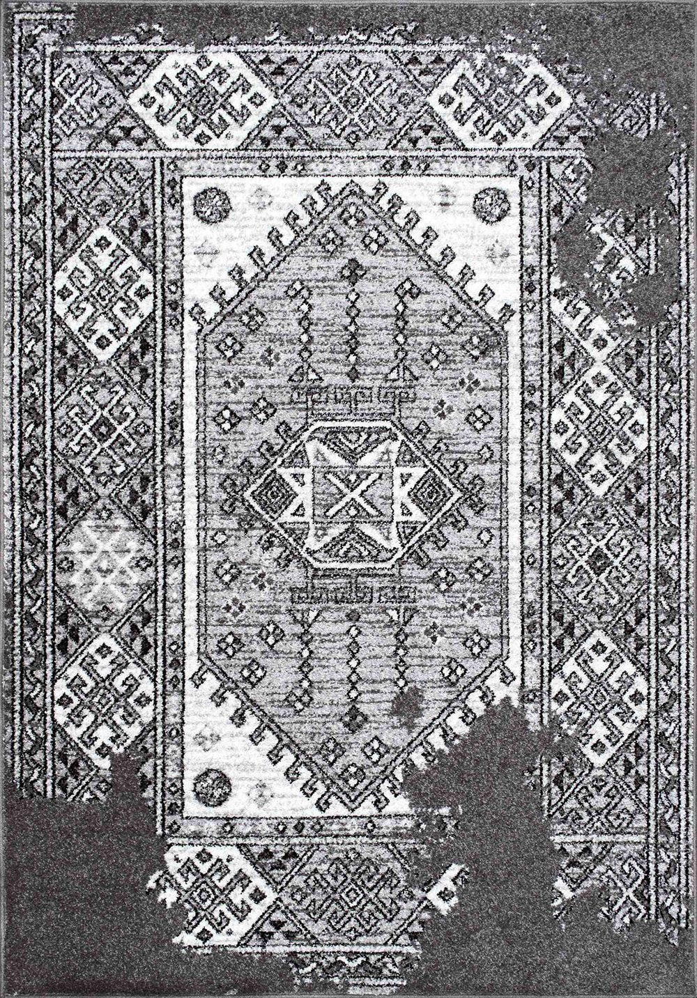 Nuloom Rugs - Silas Vintage Tribal  - Grey