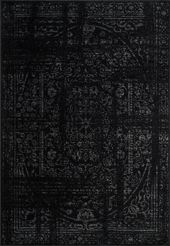 nuLOOM Rugs - Vintage Arlena - Black