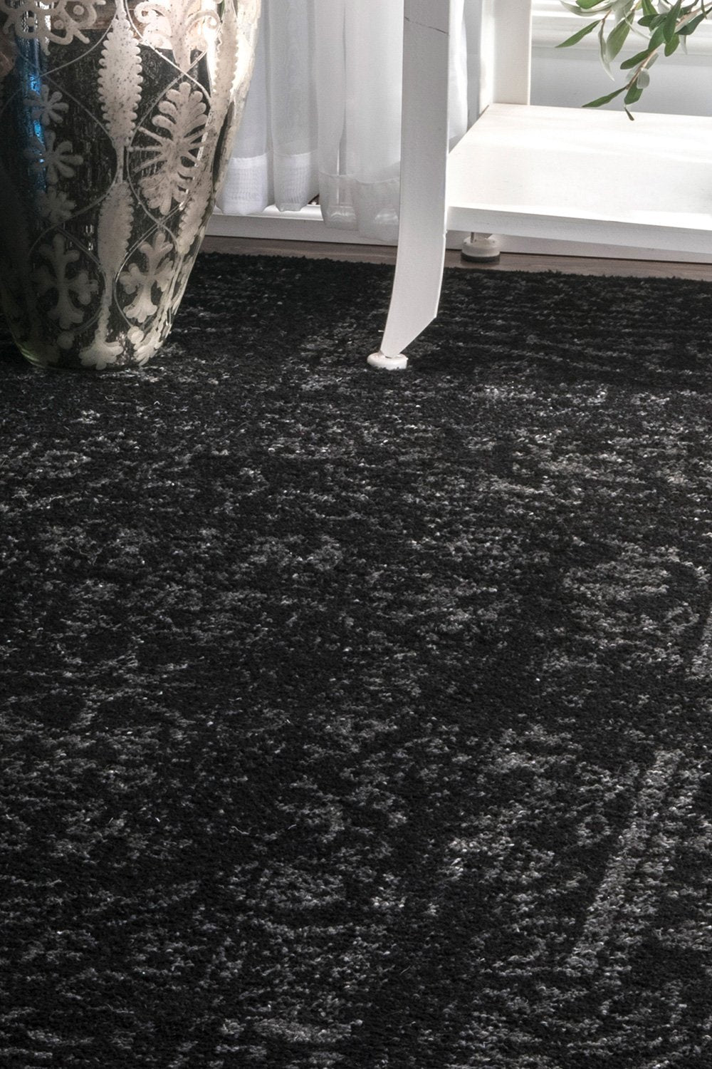 Nuloom Rugs - Vintage Arlena - Black