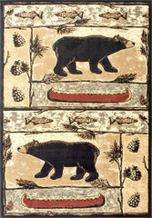 nuLOOM Rugs - Monnie Bears Lodge - Multi