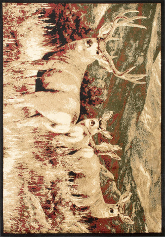 Alfombras nuLOOM - Ruthann Deer Lodge - Multicolor