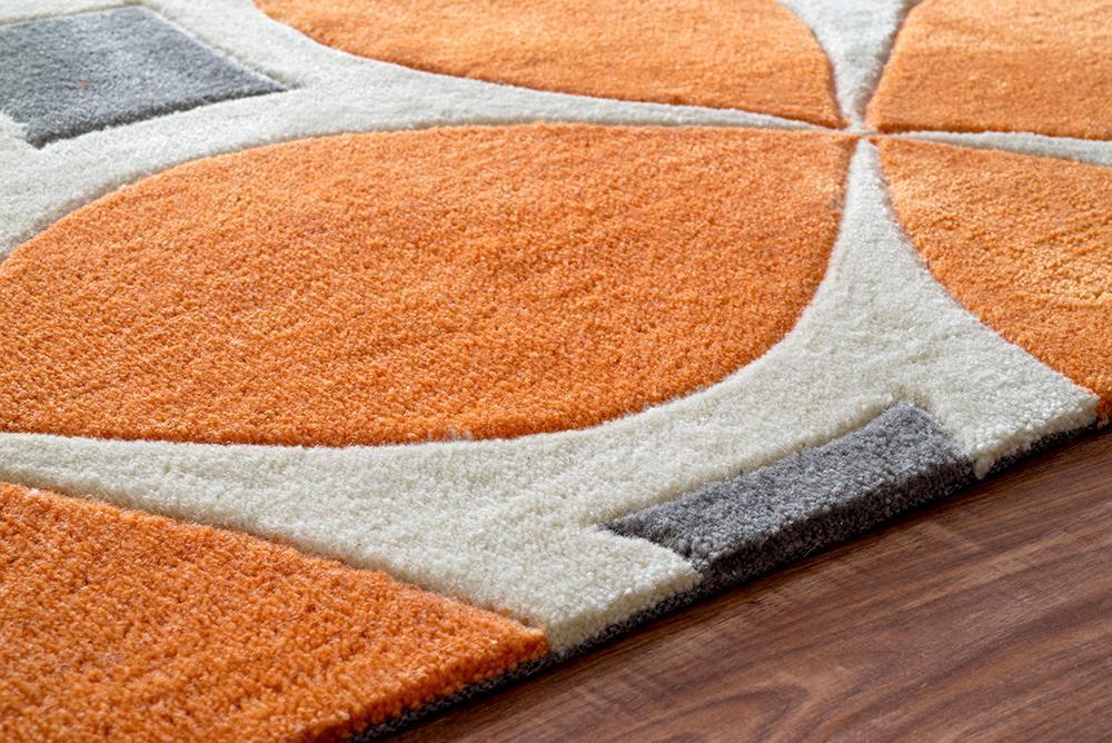 Nuloom Rugs - Hand Tufted Gabriela Area Rug - Deep Orange