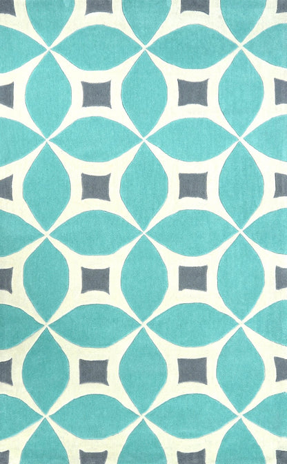 Nuloom Rugs - Hand Tufted Gabriela Area Rug - Baby Blue