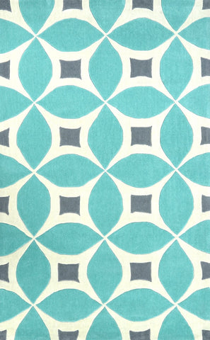 nuLOOM Rugs - Hand Tufted Gabriela Area Rug - Baby Blue