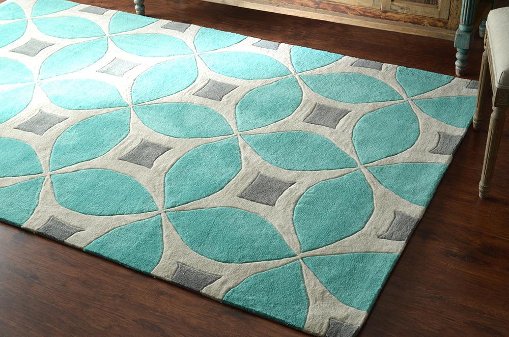 Nuloom Rugs - Hand Tufted Gabriela Area Rug - Baby Blue