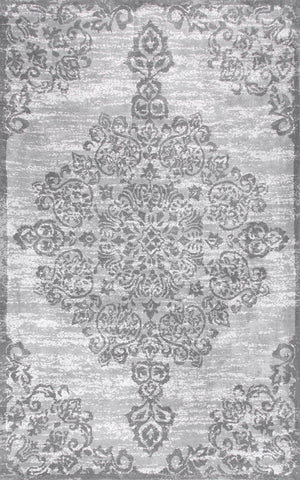 nuLOOM Rugs - Floral Alcala - Grey