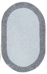 nuLOOM Rugs - Hand Tufted Solid Border Lovetta Shag - Grey