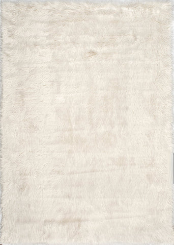 nuLOOM Rugs - Cloud Shag - White