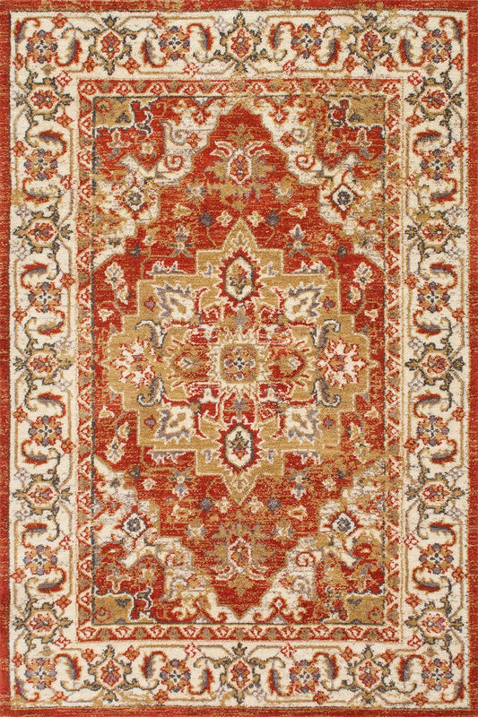 Nuloom Rugs - Persian Medallion Salina - Red