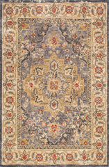 nuLOOM Rugs - Persian Medallion Salina - Grey