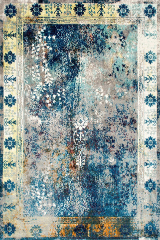 Alfombras nuLOOM - Vintage Dotty - Azul