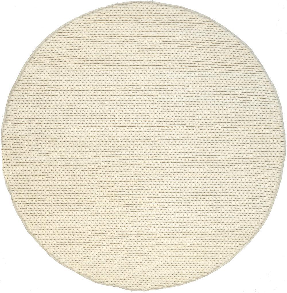 Nuloom Rugs - Hand Woven Chunky Woolen Cable Rug - White