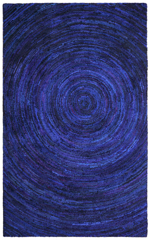 Huracán azul - Alfombras de cinta brillante