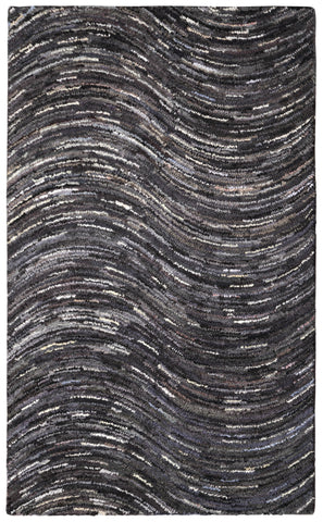 Grey Wave - Brilliant Ribbon Rugs