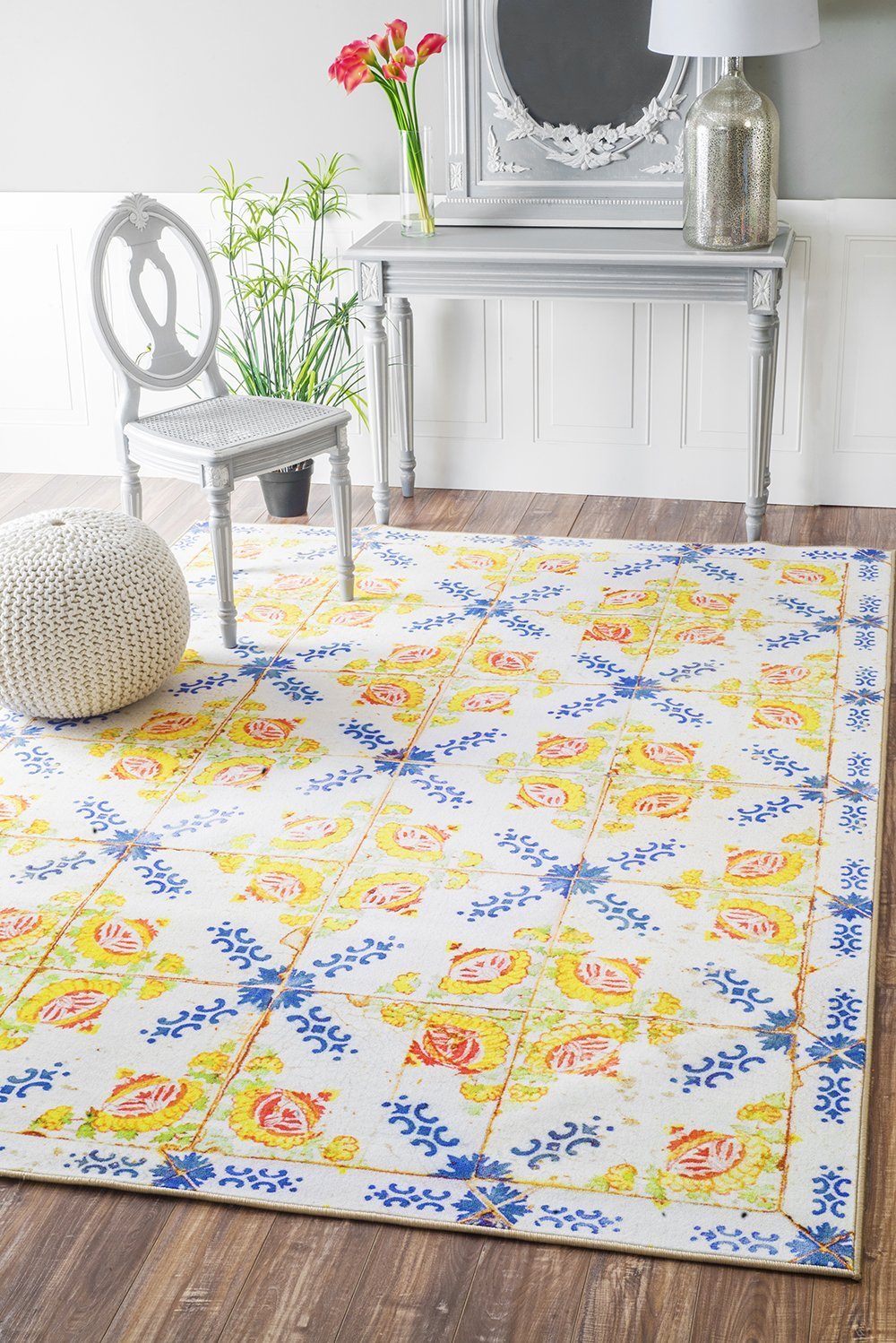 Nuloom Rugs - Wagoner Tiles - Yellow