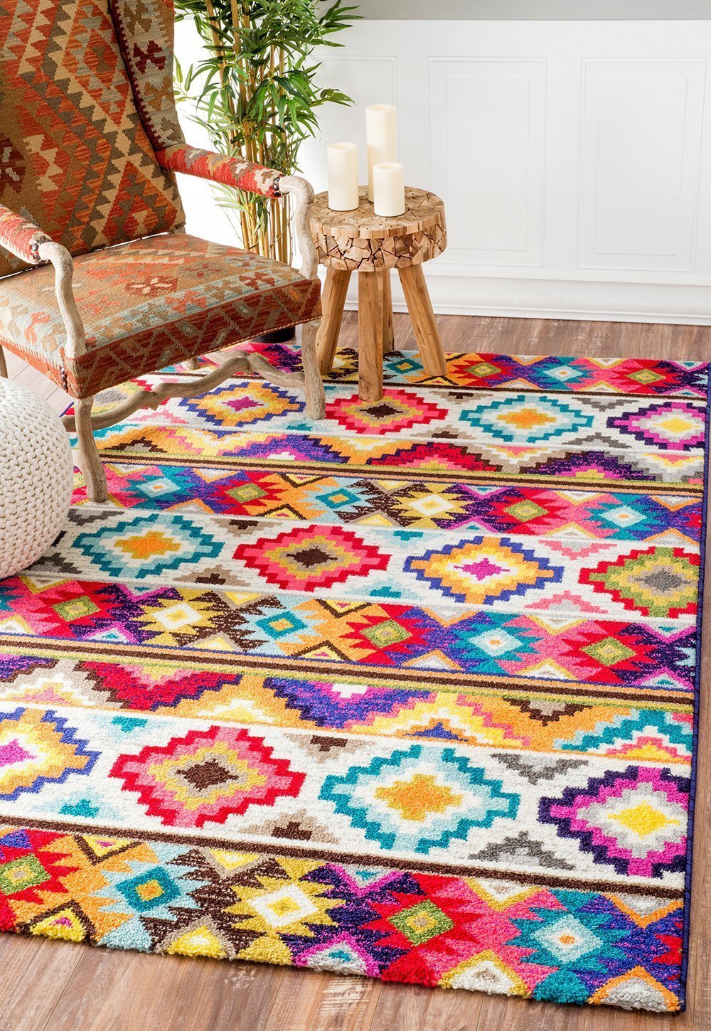 Nuloom Rugs - Lizmar Retro - Multi