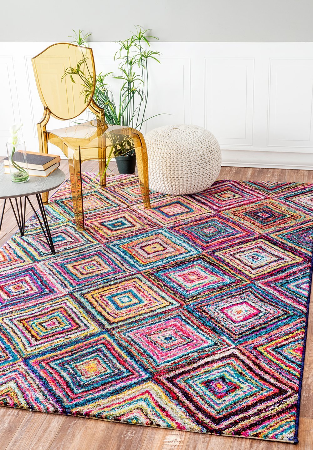 Nuloom Rugs - Jenise Squares - Multi