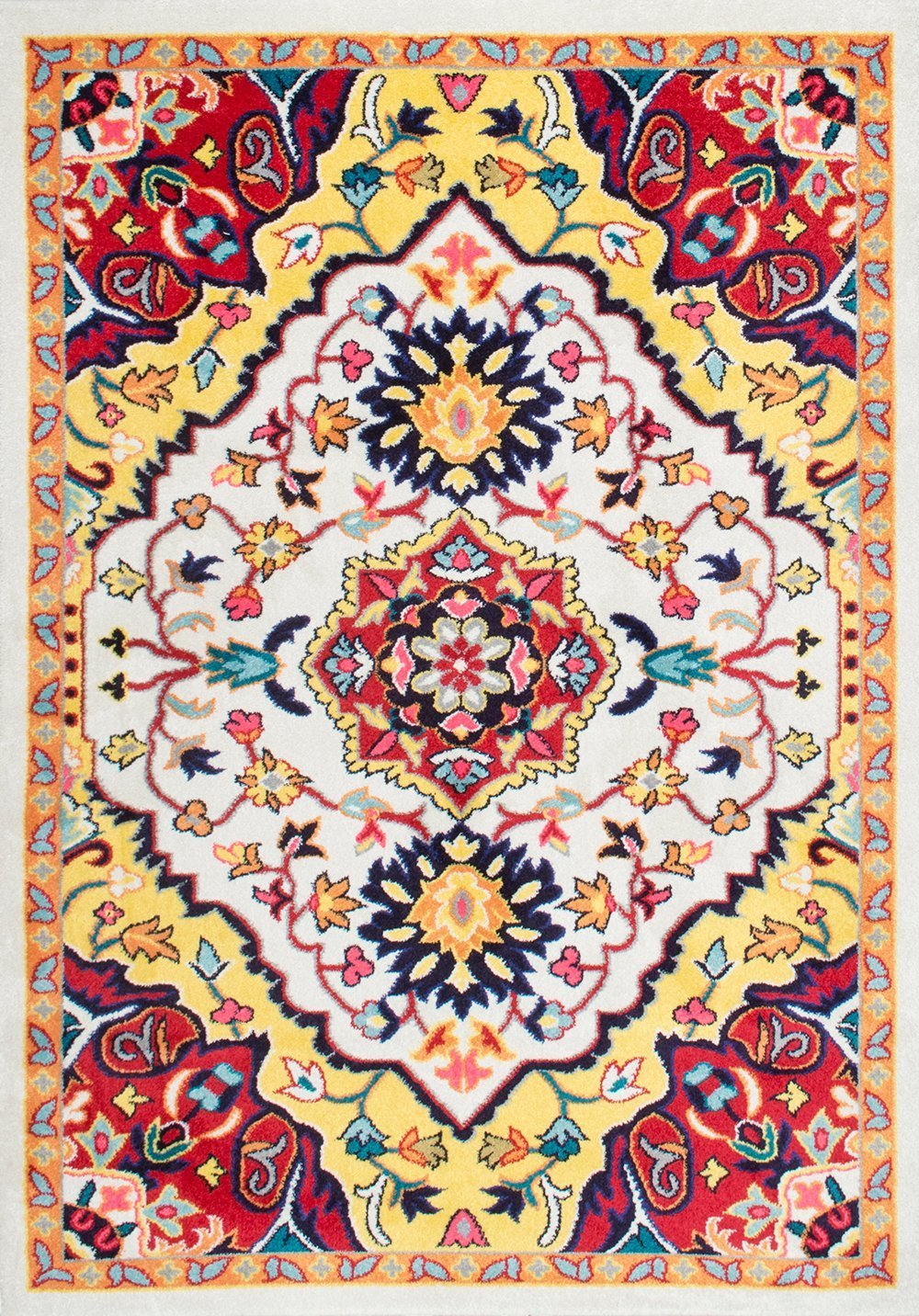 Nuloom Rugs - Floral Medallion Donita - Multi