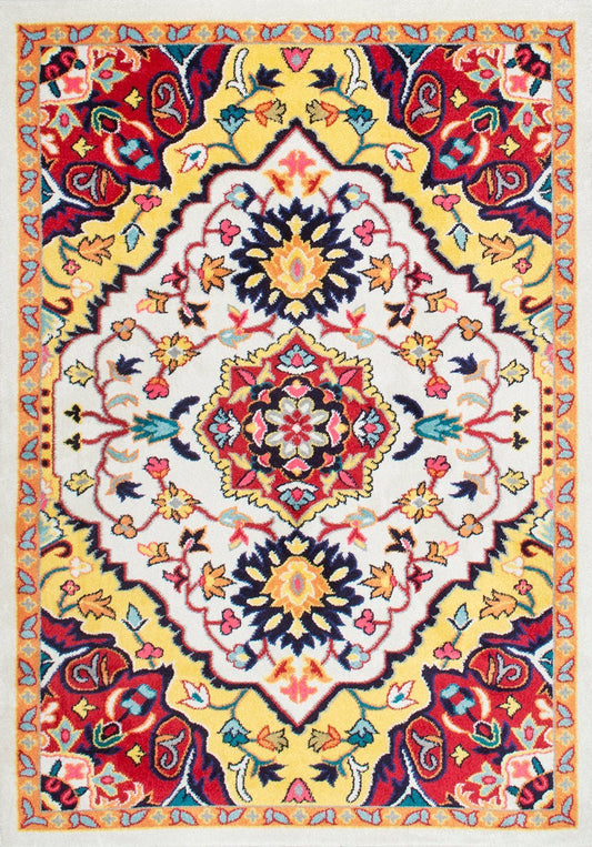 Nuloom Rugs - Floral Medallion Donita - Multi