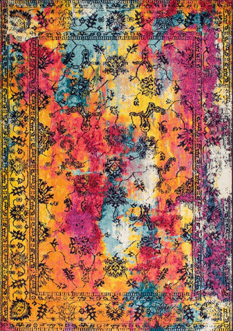 Alfombras nuLOOM - Dalia vintage - Multicolor