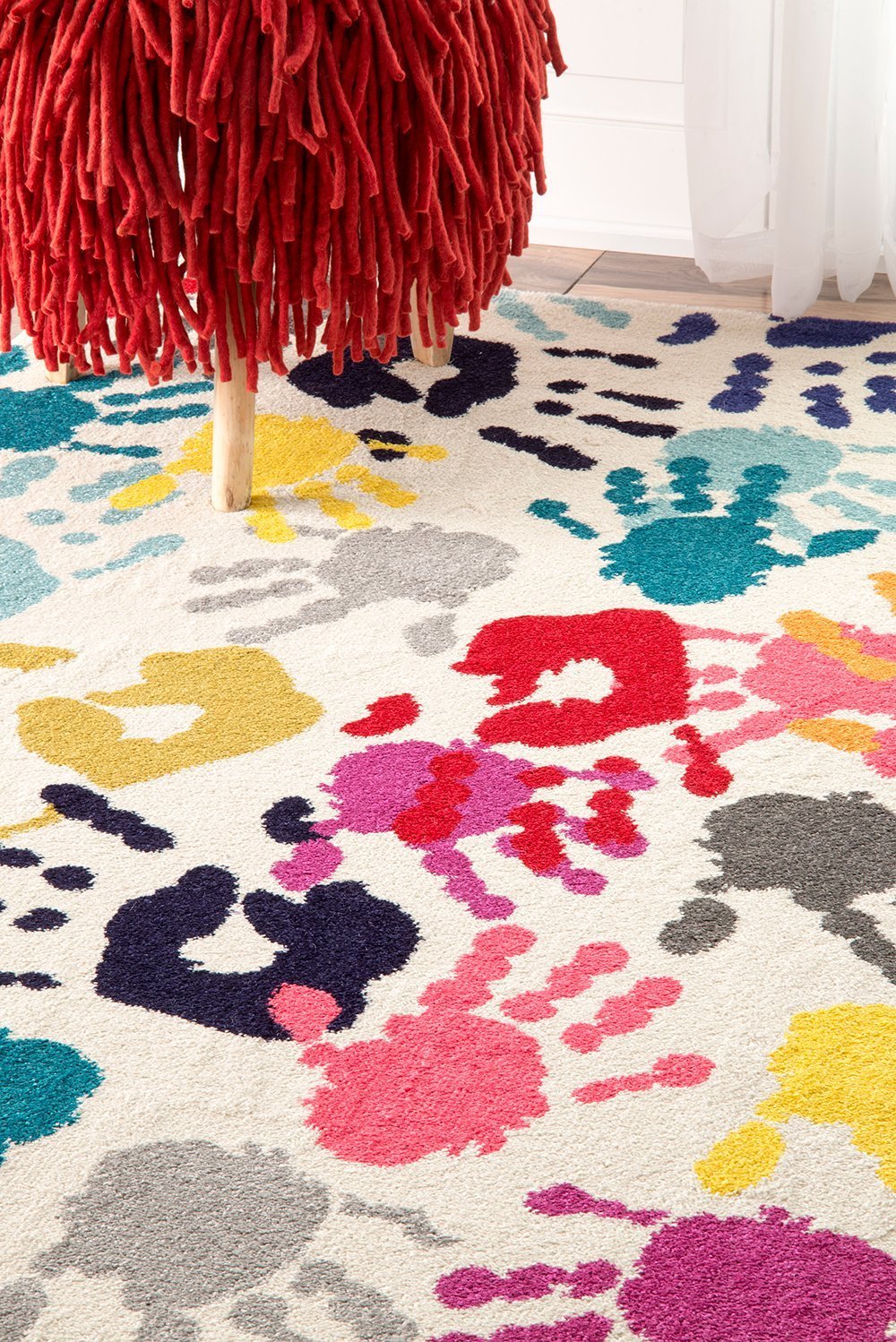 Nuloom Rugs - Pinkie Handprint - Multi