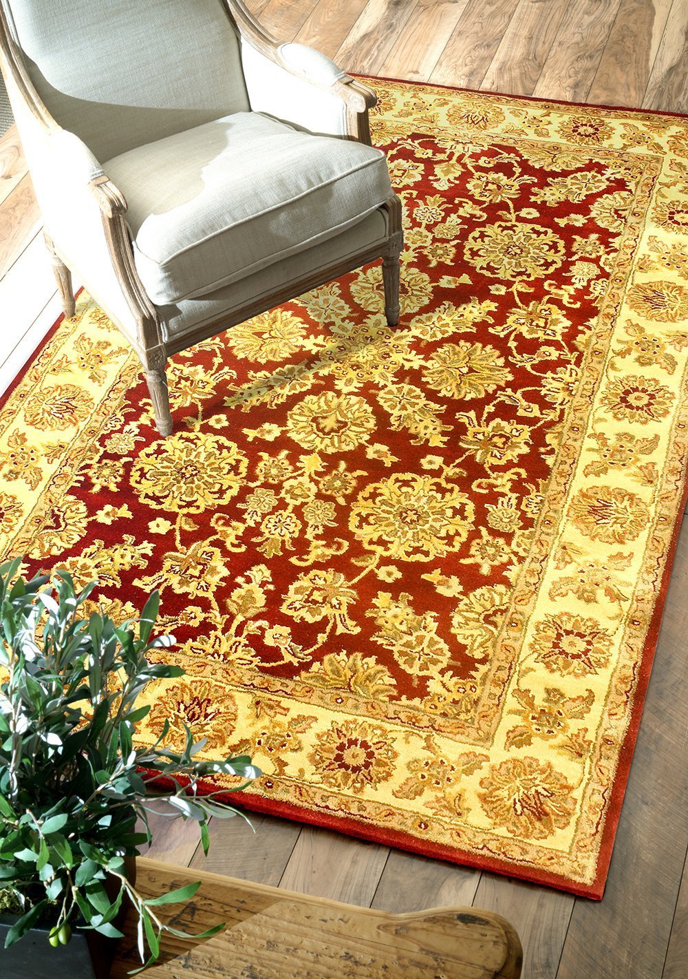 Nuloom Rugs - Hand Tufted Mirage Area Rug - Red