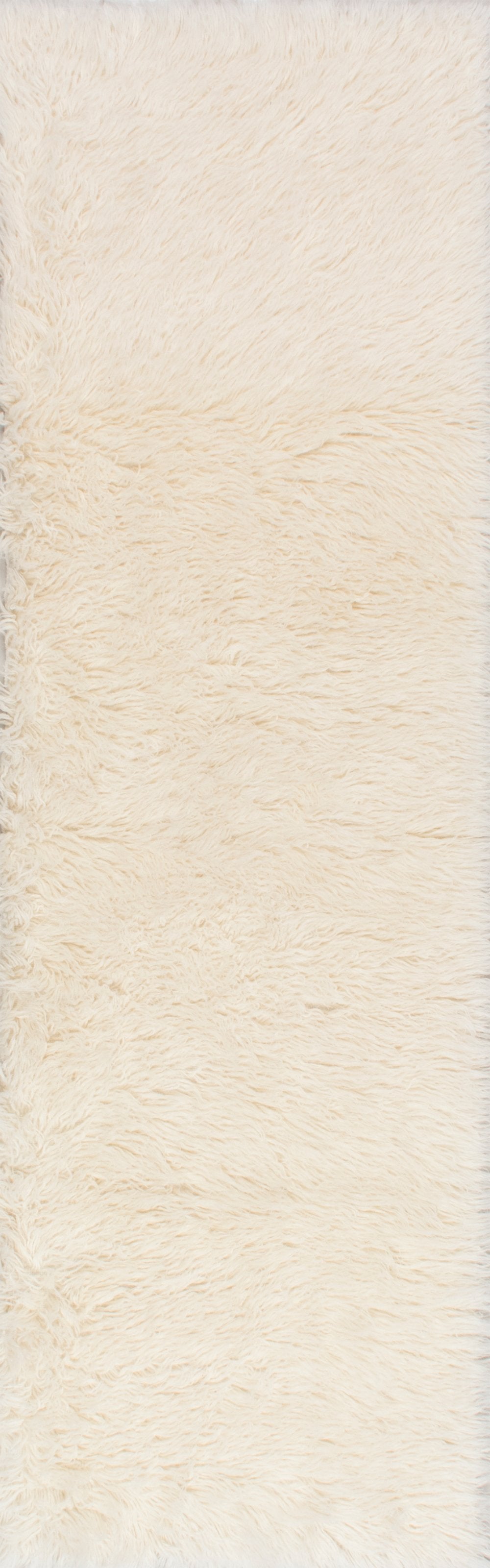 Nuloom Rugs - Hand Woven Genuine Greek Flokati - Natural