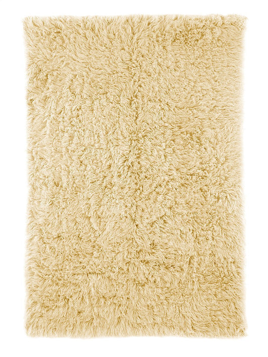 Nuloom Rugs - Hand Woven Genuine Greek Flokati - Natural