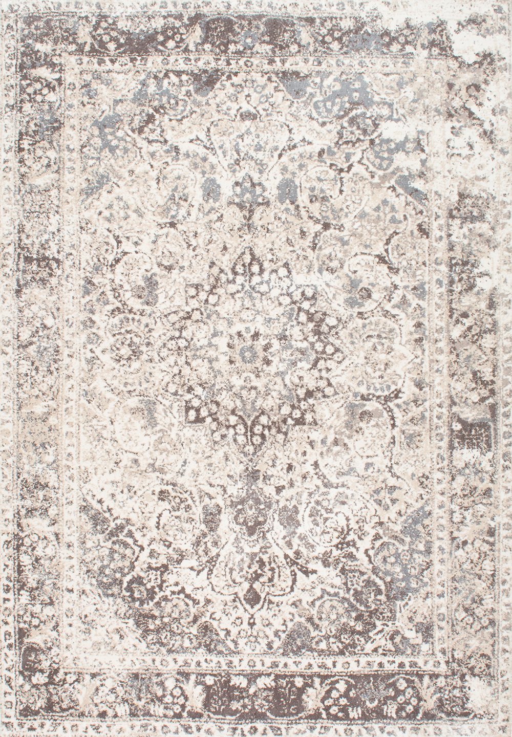 Nuloom Rugs - Vintage Verdell Medallion - Beige