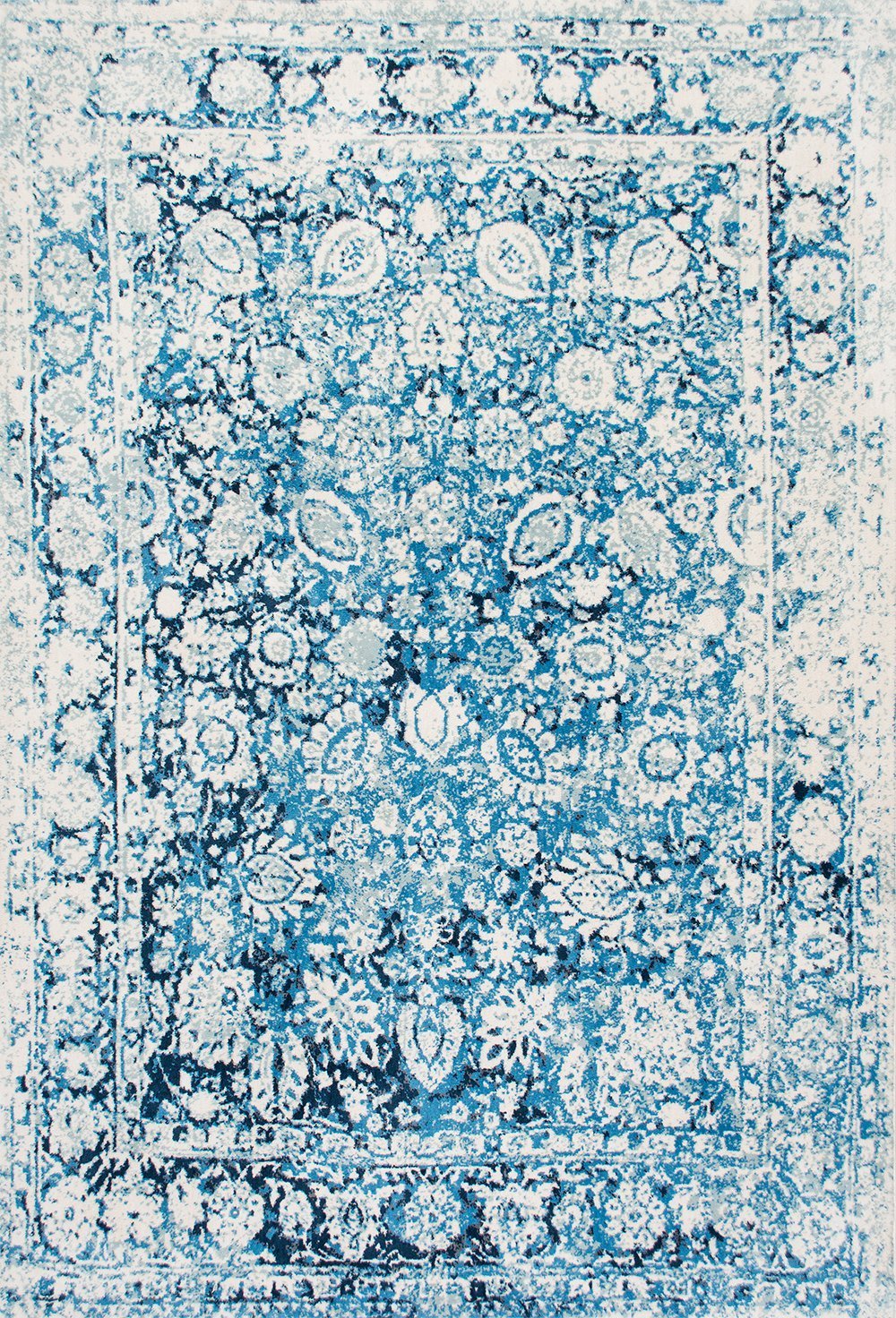 Nuloom Rugs - Vintage Floral Boisvert - Blue