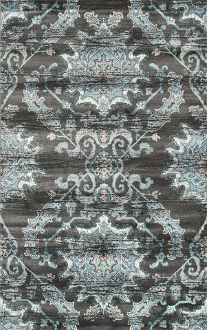 Alfombras nuLOOM - Vintage Messer - Gris