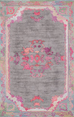 nuLOOM Rugs - Hand Tufted Floral Kiesha - Grey