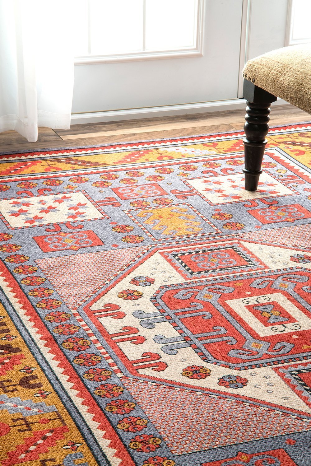 Nuloom Rugs - Tribal Marnie - Rust