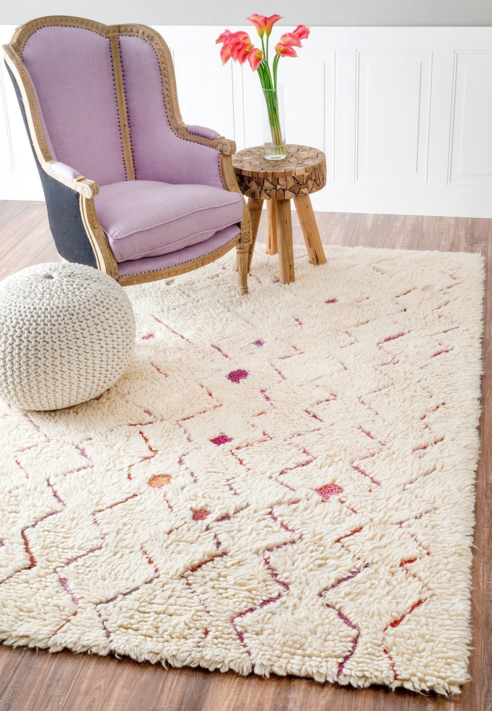 Nuloom Rugs - Moroccan Joellen - Natural