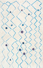 nuLOOM Rugs - Hand Tufted Ninfa Moroccan Shag - Blue