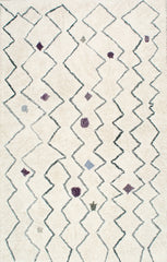 nuLOOM Rugs - Hand Tufted Ninfa Moroccan Shag - Silver