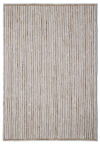 Jute & Cotton Racetrack - Earth First Rugs