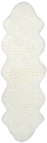 nuLOOM Rugs - Hand Tufted Double Pelt Faux Sheepskin - Natural
