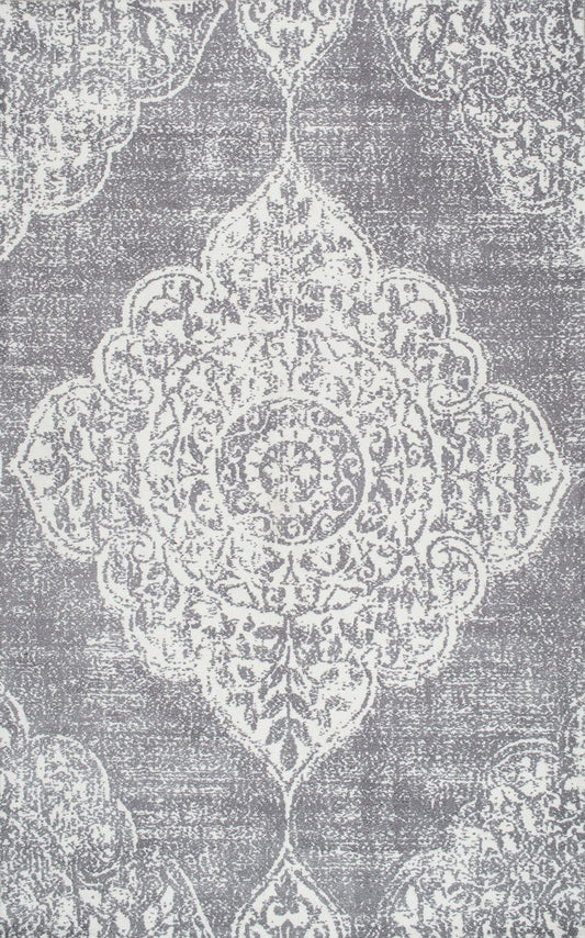 Nuloom Rugs - Hand Hooked Zoraida  - Grey