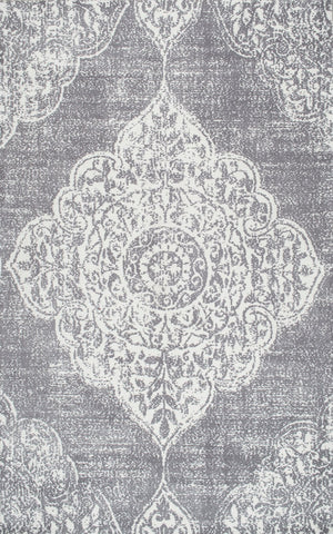 nuLOOM Rugs - Hand Hooked Zoraida - Grey