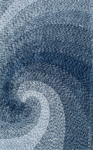 nuLOOM Rugs - Hand Tufted Dolly Swirl - Blue