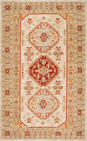 nuLOOM Rugs - Shiloh Medallion Oriental - Ivory