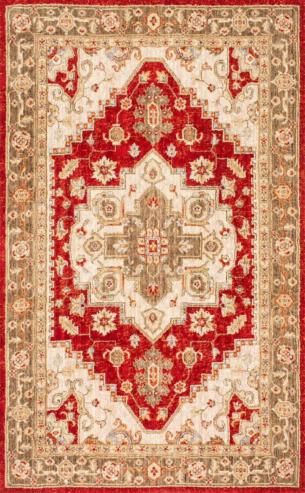 Nuloom Rugs - Persian Medallion Fleta - Red